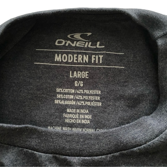 O’NEILL Surf Skate Tee Shirt Men L Large Modern Fit - Picture 5 of 6